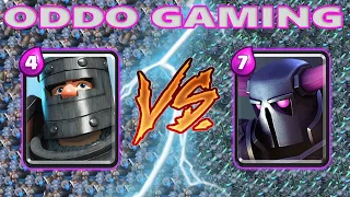 DARK PRINCE VS PEKKA - CLASH ROYALE BATTLE #176