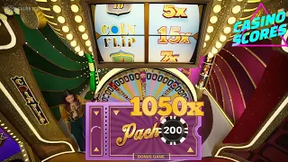 Crazy time big win today,OMG ! Topslot 15X ! 1050X,1050X,1050X And Others !! Bonus + Bonus + Bonus