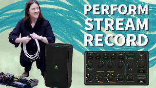 Best busking amp? Unboxing and testing Mackie ShowBox all-in-one performance rig (live at Mackie HQ)