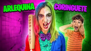 VIREI A ARLEQUINA E CORINGUETE AO MESMO TEMPO - IRMÃ DO CORINGA LADY JOKER