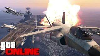 GTA 5 Online - АВИАНОСЕЦ! #60