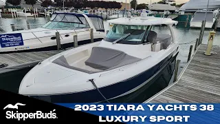 2023 Tiara Yachts 38 LS Yacht Tour SkipperBud's
