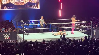 Seth Rollins vs Drew World Heavyweight championship WwE Holiday tour 12/30/23