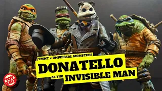 2023 DONATELLO as the INVISIBLE MAN | TMNT x Universal Monsters | NECA Toys