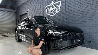 Black Audi Q8 Detailed And Protected