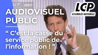 Non à la réforme de l'audiovisuel public ! - Débat LCP