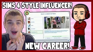 Sims 4 - STYLE INFLUENCER CAREER!