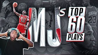 "Michael Jordan’s Top 60 Career Plays" | REACTION