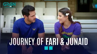 Journey Of Fari And Junaid | 22 Qadam | #hareemfarooq | #wahajali | Green TV Entertainment