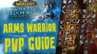 WotLK Arms Warrior PvP Guide (Talents, Glyphs, Gear, Macros & Addons) - Level 70 Pre-Patch Setup