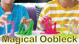 How strong is oobleck | Making magical oobleck from materials available at home | Lab@home