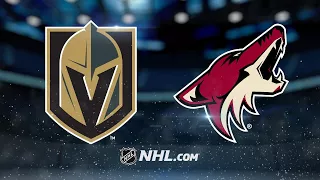 Golden Knights hold off Coyotes in 4-2 victory