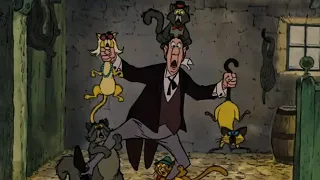 The Aristocats (1970)-Alley Cats fight Edgar/Edgar's Defeat