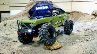 Axial SCX10II Deadbolt V Hunter RC Indoor Course!!!@rcuintheshed6981