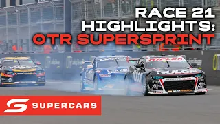 Race 21 Highlights - OTR SuperSprint | Supercars 2023