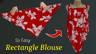 Very Easy 🌟Blouse from Shawl | Sewing and Selling 💵 100% Profitable business🔥