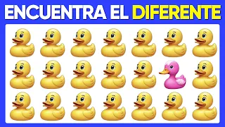 Encuentra El Emoji Diferente 🐤🐸 Adivina El Emoji | Cogni Quiz