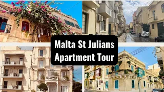 Malta Apartment Tour // Living in St Julians Malta / 70 SQM Rented Apartment in Malta