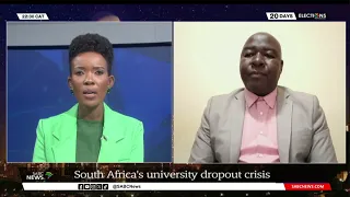 South Africa's university dropout crisis