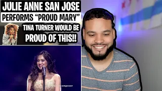 JULIE ANNE SAN JOSE - PROUD MARY - Julie Sings the Divas | Reaction!