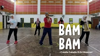 Bam Bam - Camila Cabello ft Ed Sheeran | Simple Steps by SenamRojak