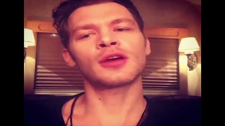 The Originals - behind the scenes- Joseph Morgan  funny moments