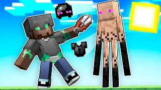 MINECRAFT pero PUEDES ESQUILAR A CUALQUIER MOB!