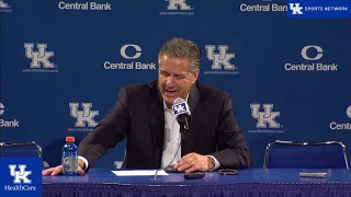 MBB: Coach Calipari - EKU Postgame