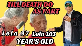 SENIOR CITIZEN NA 97 AT 103 YEARS OLD NA BINISITA AT NA BIGYAN NG MUNTING REGALO DADDY FRANKIE VLOGS