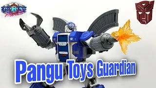 Pangu Toys Limited Edition PT-02 Mighty Miracle God Transformer Review. (Guardian) #legend