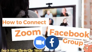 How to Connect Zoom to Facebook Group 📹  Live Stream Your Meetings [Full Tutorial & Complete Guide]