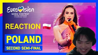 Blanka - Solo | Poland | Second Semi-Final | Eurovision 2023 | REACTION