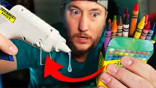 INSANE New Way To Use Crayons