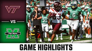 Virginia Tech vs. Marshall Game Highlights | 2023 ACC Football