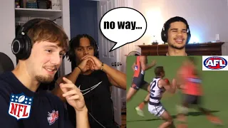 NFL Fans React to BIGGEST AFL Hits Ever!