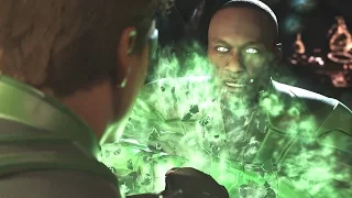 Injustice 2 - Green Lantern Vs John Stewart (Premier Skin) - All Intro Dialogue/All Clash Quotes