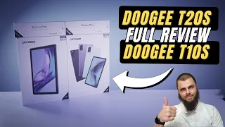 Doogee T20S vs Doogee T10S tablets Unboxing I Review I Comparison I Battery I Camera I Gaming test