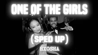 One Of The Girls ( Sped Up + Reverb ) Audio Edit | The Weeknd | JENNIE | Lily Rose Depp | The Idol