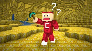 Minecraft Nhưng Cả Thế Giới Là Khối May Mắn