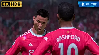 FIFA 22 - Man United vs Chelsea - Premier League (PS5 Gameplay) 4K HDR 60FPS