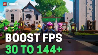 BEST PC Settings for LEGO Fortnite! (Maximize FPS & Visibility)