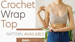 How to Crochet a Wrap Top | Pattern & Tutorial DIY