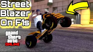 Street Blazer Quad bike F1 wheels - GTA V Online