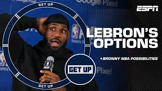 'The door is OPEN for LeBron' 🗣️ - Windy talks LeBron's options & Bronny's FUTURE in NBA | Get Up