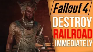 [Fallout 4] What Happens if You Destroy the Railroad IMMEDIATELY?