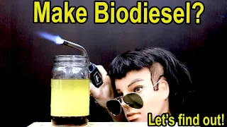 Make "Biodiesel"? Let’s find out! Diesel vs Biodiesel, Used Motor Oil, Vegetable Oil, MPG