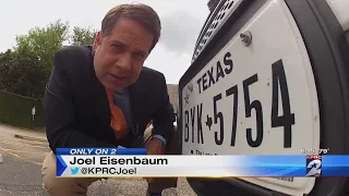 Texas DMV says Houston man's license plate is offensive