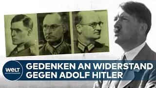 GESCHEITERTES ATTENTAT 1944: Gedenken an Widerstand gegen Adolf Hitler in Berlin