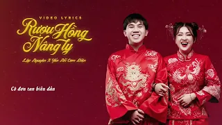 Rượu Hồng Nâng Ly - Lập Nguyên x Yến Nồi Cơm Điện (Official Audio Lyrics)