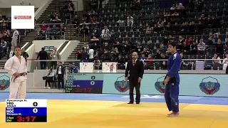 55 kg Лукьянчук Н Петров И 17 11 2019 Т4 Первенство России по дзюдо до 21 года, КРАСНОЯРСК